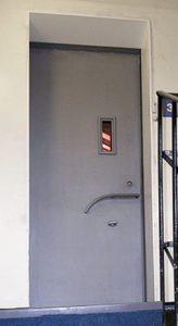 security door in steel
